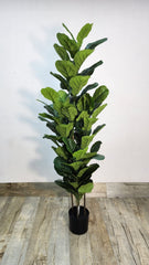 Artificial Ficus Lyrata – Lifelike Fiddle Leaf Fig Tree