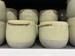 Ceramic Hanging Pot – Elegant & Space-Saving Design