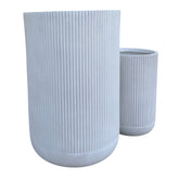 Pisa-Fiber Clay Circular pot