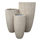 Honor-Texa Desert Beige Fiber Clay Tall Pot