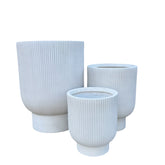 Marta-Fiber Clay Circular Pot