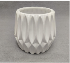 Ceramic Textured Table-Top Vase size 14 x 11.5