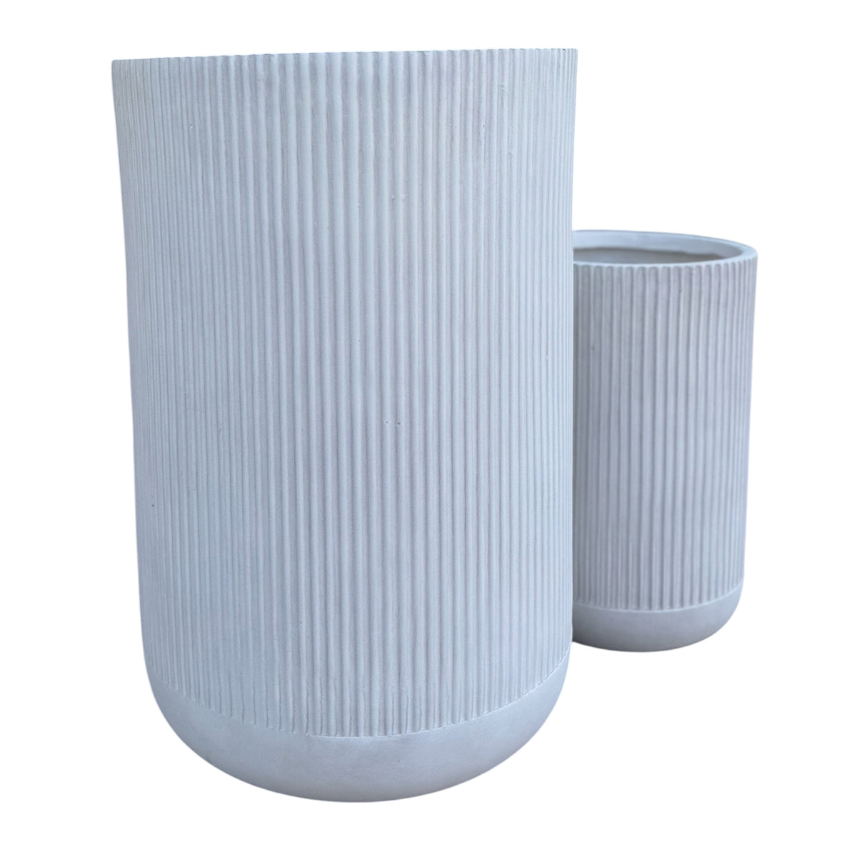 Pisa-Fiber Clay Circular pot