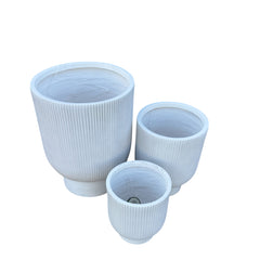 Marta-Fiber Clay Circular Pot