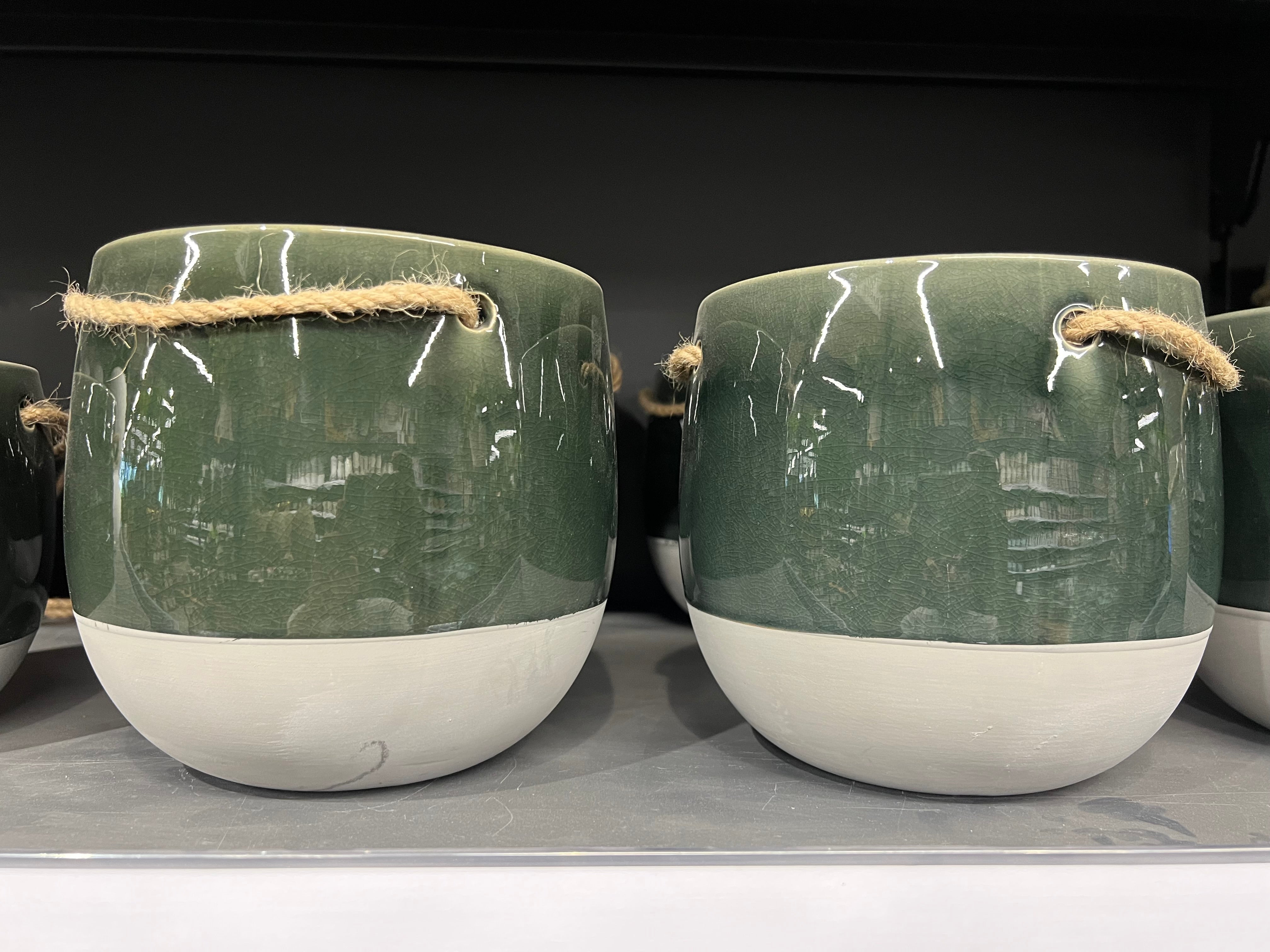 Ceramic Hanging Pot – Elegant & Space-Saving Design