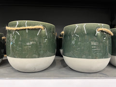 Ceramic Hanging Pot – Elegant & Space-Saving Design