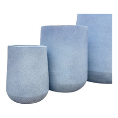 Elara-Fiber Clay Circular pot