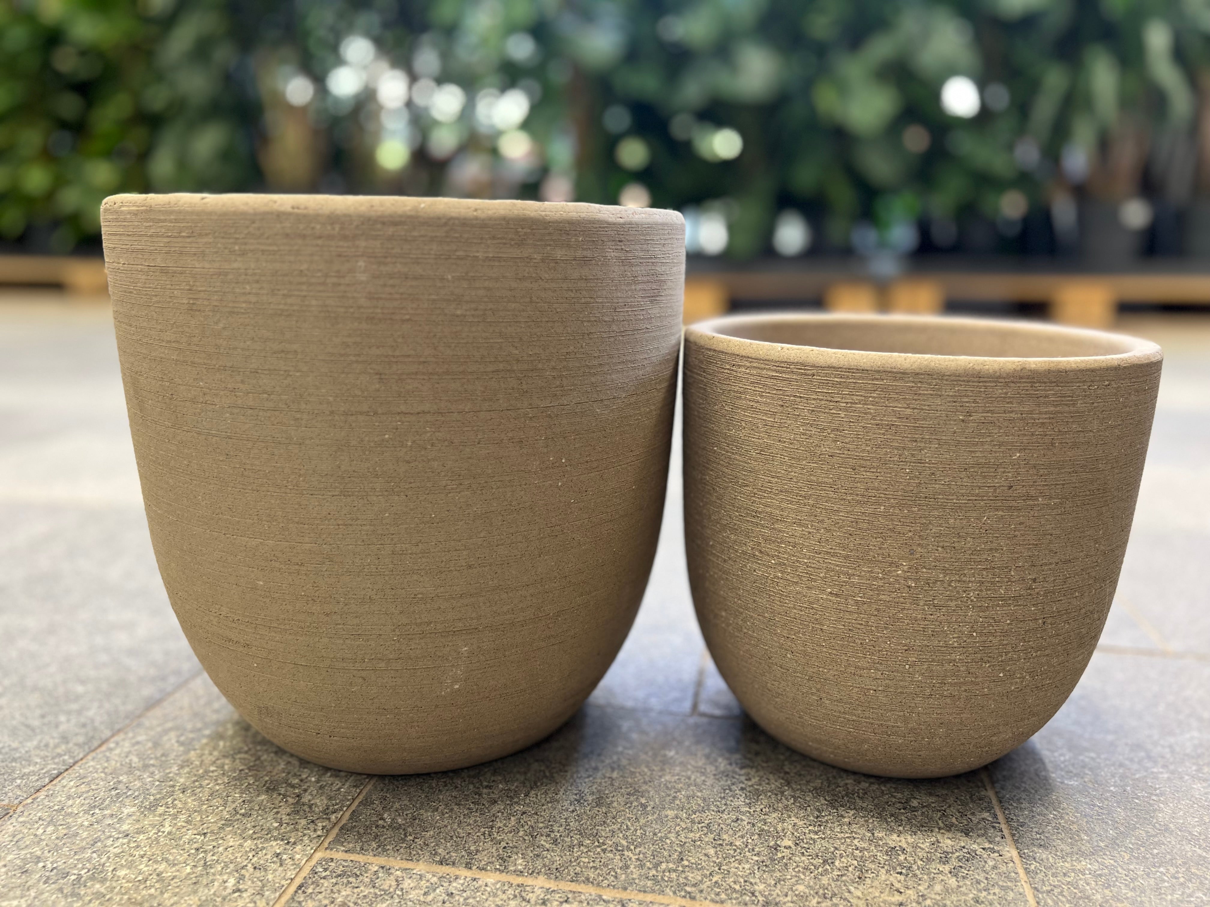 U Shape Fiber Cement Pot