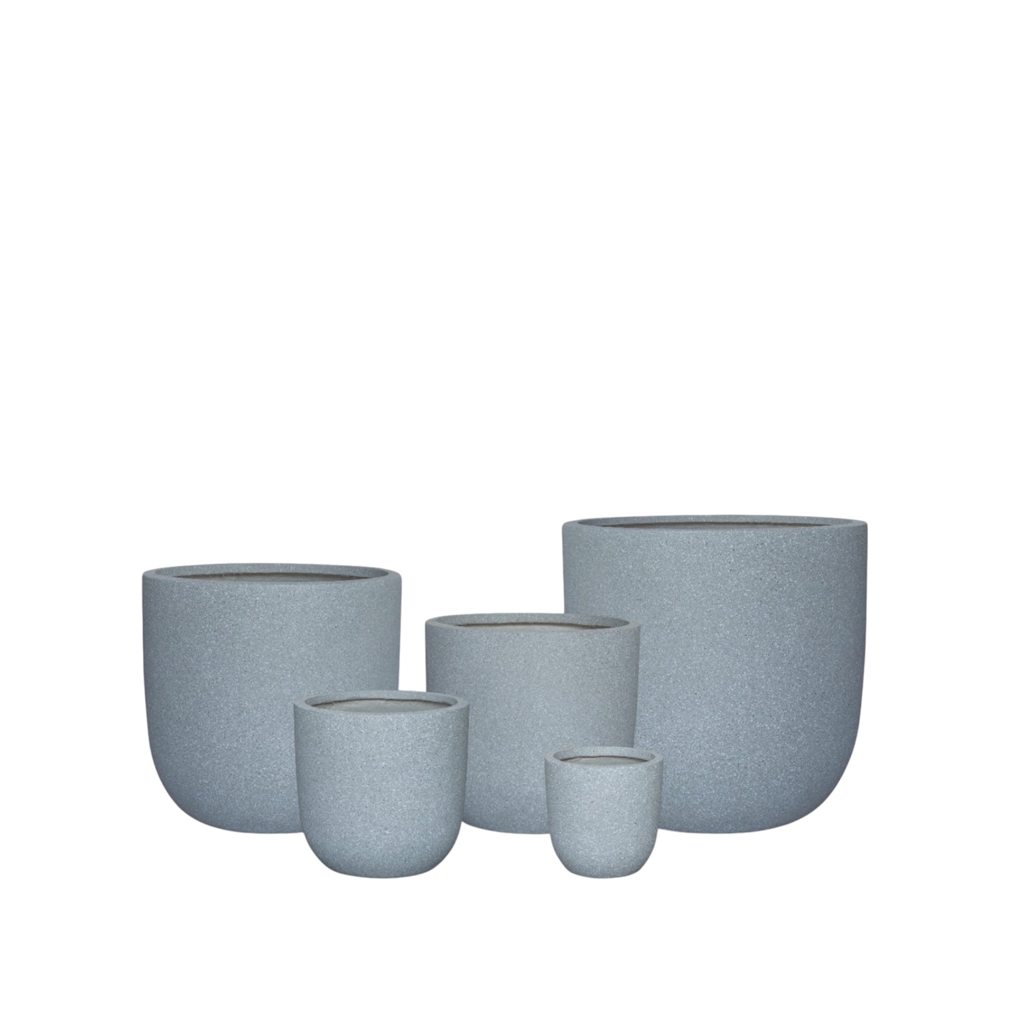 Fiber Clay Gray Pot