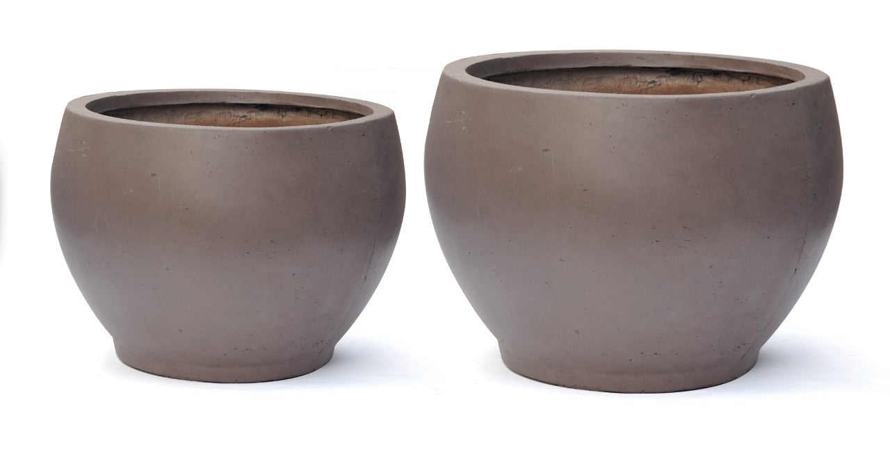 Fiber Round Pot For Large Plants