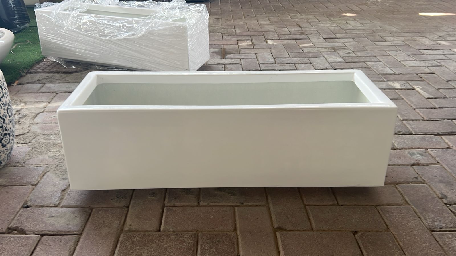 Fiber Glass Rectangular Pot