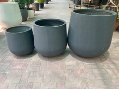 Modern Matte Grey Planter